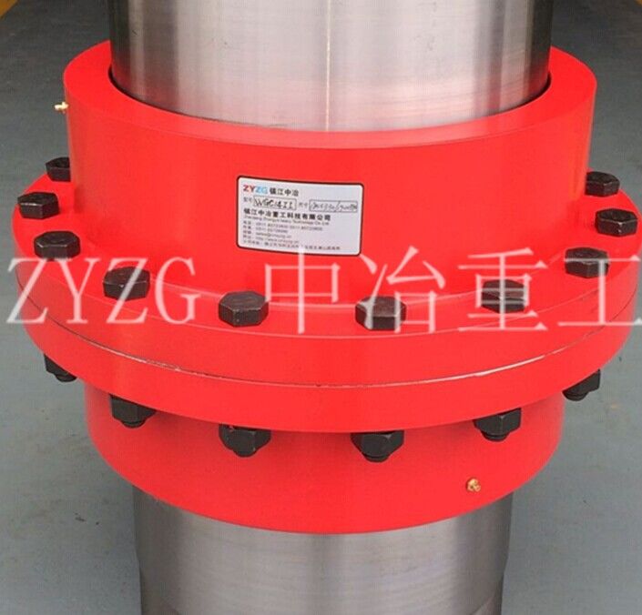 非标WGCⅡ垂直安装鼓形齿式联轴器